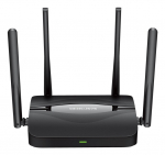 Mercusys MR25BE traadita ruuter Gigabit Ethernet kahe sagedusalaga (2,4 GHz / 5 GHz) must