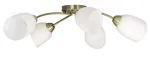 Classic chandelier pendant ceiling lamp Activejet BENITA Patina 5xE27 for living room