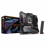 GIGABYTE B860M AORUS ELITE WIFI6E emaplaat - Intel Core Ultra seeria protsessorid, 12+1+2+1 faasiline VRM, kuni 9200MHz DDR5, 1xPCIe 5.0 + 2xPCIe 4.0 M.2, 2.5GbE LAN, WIFI 6E, Thunderbolt