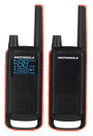 Motorola T82 kahesuunaline raadiosaatja, 16 kanalit, must, oranž