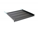 Shelf for 450mm 19 "483x450mm 1U black cabinet with adjustable and support