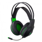 Stereo gaming headphones with microphone thunderbird