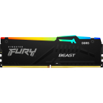 Kingston DDR5 - 16GB - 6000 - CL - 30, single (black, KF560C30BBEA-16, FURY Beast RGB, INTEL XMP, AMD EXPO)
