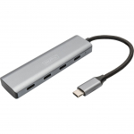 Digitus USB-C 4-Port (silver)