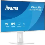 Iiyama ProLite XB2797HSU-W1 (68.6 cm (27 Zoll), wei&szlig; (matt), FullHD, IPS, HDMI, DP, USB-Hub, erg. Standfu&szlig;, 120Hz Panel)