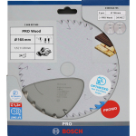 Bosch Powertools PRO Wood Cordless circular saw blade 165 mm (2 pieces, promo pack)