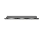 LANBERG PATCH PANEEL 24 PORT 0.5U CAT.5E FTP MUST