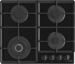 Gorenje GTW641EB pliidiplaat Must Sisseehitatud 60 cm Gaas 4 tsooni