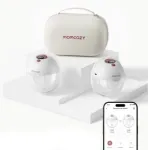 Momcozy M5 Breast pump with app control &ndash; Double set Red