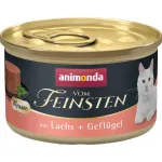 ANIMONDA Vom Feinsten Mousse l&otilde;he ja linnulihaga m&auml;rgtoit kassidele - 85g