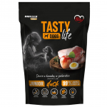 BIOFEED Maitsev koeraelu Junior Mini Kaczka 90% Saszetka 150g