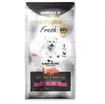 BIOFEED Euphoria Fresh Adult Mini & Small Kalkuni- ja k&uuml;&uuml;likulihaga kuivtoit koertele 50g