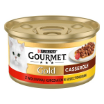 GOURMET GOLD - Veise- ja kanaliha vormiroog 85g