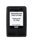 Superbulk printer ink HP B-H703BK (replacement HP 703 CD887) standard black