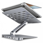 HMC-STND USB hub 6in1 ALU stand for laptop