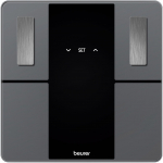 Beurer diagnostic scale BF 500 Super Black Edition (grey/black, Bluetooth)