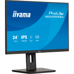 Iiyama ProLite XB2495WSU-B1 (61.1 cm (24.1 Zoll), schwarz (matt), WUXGA, IPS, HDMI, DP, USB-Hub, ergonomischer Standfu&szlig;, 100Hz Panel)