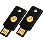 Yubico YubiKey 5 NFC (black/gold, pack of 2)