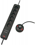 Brennenstuhl Eco Comfort 6-Way Power Strip with Switch, Grey
