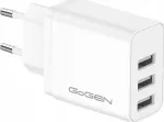 Ładowarka sieciowa GoGEN ACH301W 3x USB-A 15,5W biała