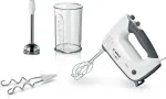 Bosch MFQ37470 k&auml;simikser 750 W must, valge