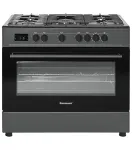 Ravanson KWGE-K90 Cheff Modern Black gaasi- ja elektripliit (must)