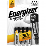 ENERGIZER leelispatareid AAA LR03 4 tk