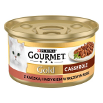 GOURMET GOLD - Pardi ja kalkuni vormiroog 85g