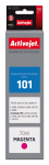 Activejet AE-101M tindikassett (Epson 101 Supreme asenduskassett; 70 ml; magenta)