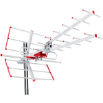 Maclean MCTV-855 Terrestrial TV DVB-T/T2 H.265 HEVC Antenna Combo UHF VHF Passive max 100dB&mu;V Filter Lte