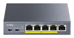 Cudy GS1005P v&otilde;rgul&uuml;liti Gigabit Ethernet (10/100/1000) Power over Ethernet (PoE) hall