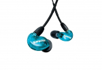 Shure AONIC 215 - k&otilde;rvasisesed k&otilde;rvaklapid &uuml;he anduri ja 3,5 mm kaabliga (sinine)