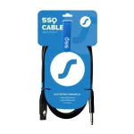 SSQ XLRJS1 - XLR isas - stereo 6,3 mm pesa kaabel, 1 m