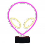 Manta SNL86PK Style Neon Lights UFO Pink