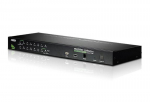 16-Port PS/2-USB VGA KVM Switch W/Chain