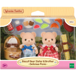 Epoch Sylvanian Families - Biscuit Bears Siblings Picnic Fun