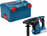 Bosch Cordless Hammer Drill GBH 18V-24 C Professional solo, 18V (blue/black, without battery and charger, with Bluetooth, in L-BOXX)