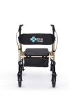 Four-Wheel Walker Marsylia REHAFUND RF-617/Zl, Gold