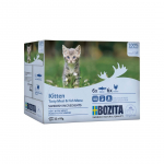 BOZITA Kitten box Meat and fish chunks in sauce &ndash; wet kitten food &ndash; 12x85g