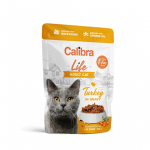 CALIBRA Cat Life t&auml;iskasvanud kalkuniliha kastmes - m&auml;rg kassitoit - 85g
