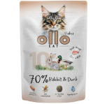 OLLO Cat No. 10 Rabbit and duck - wet cat food - 85g