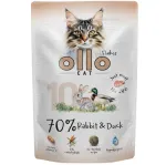 OLLO Cat No. 10 Rabbit and duck - wet cat food - 85g