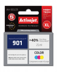 Activejet AH-901CR tint (HP 901 CC656AE asendus; Premium; 21 ml; v&auml;rviline)
