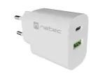 NATEC Ribera Universal White AC Fast charging Indoor