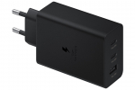 Power charger SAMSUNG Trio EP-T6530 65W PD 1x USB-A, 2x USB-C (EP-T6530NBEGEU) Black