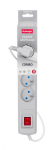 Activejet hall pikendusjuhe juhtmega ACJ COMBO 5G/1,5M/BEZP. AUT/S