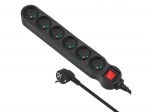 Power strip MCE188 2300W 5m black