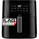 Medion hot air fryer Life MD 11740 E40 XL (black, 2,150 watts, basket 5.2 liters)