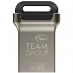 Team Group C162 64GB USB Flash Drive USB-A 3.2 Gen1 Silver Black
