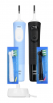 Oral-B Vitality Pro Duo t&auml;iskasvanutele m&otilde;eldud p&ouml;&ouml;rlev-v&otilde;nkuv hambahari must, sinine, valge